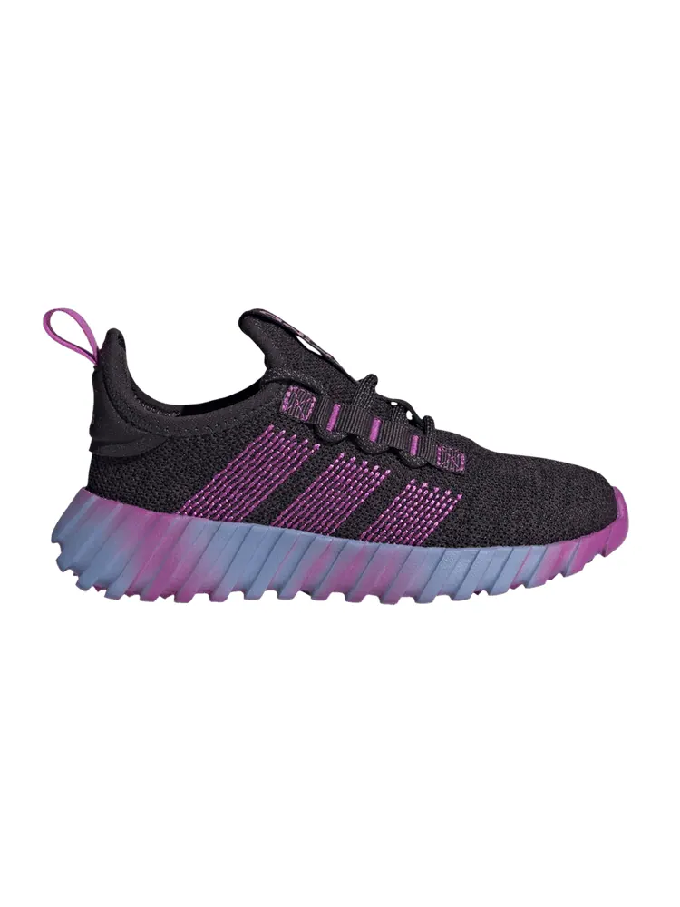 Кроссовки adidas Kaptir Flow K 'Aurora Black Purple Burst' — изображение 1 из 1, черный/фиолетовый/синий