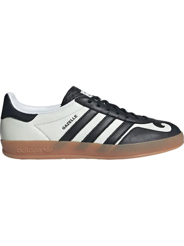 Кроссовки Gazelle Indoor 'Gatsin Pack - White Black' — изображение 1 из 1, белый