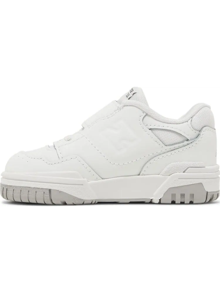 Кроссовки New Balance 550 Bungee Lace Toddler 'Triple White' — изображение 3 из 8, белый