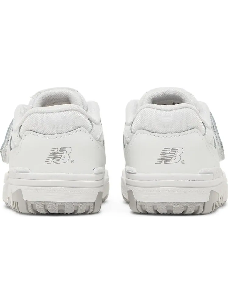Кроссовки New Balance 550 Bungee Lace Toddler 'Triple White' — изображение 6 из 8, белый
