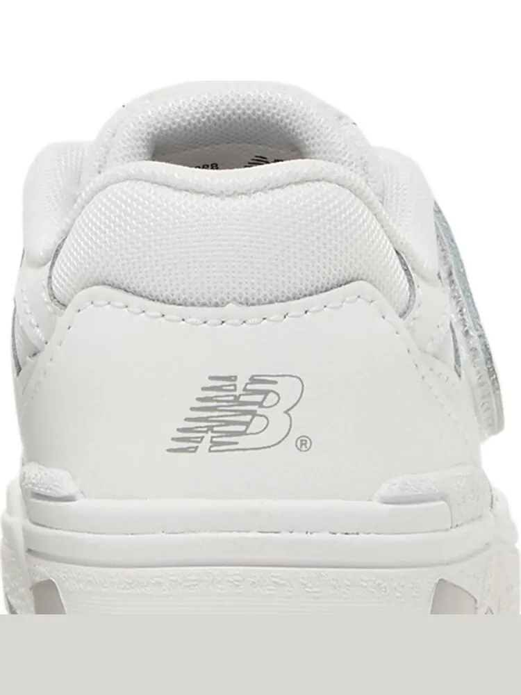 Кроссовки New Balance 550 Bungee Lace Toddler 'Triple White' — изображение 7 из 8, белый