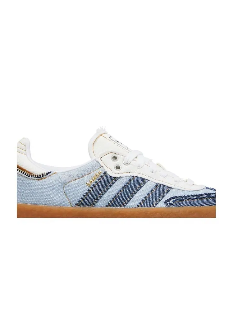 Кроссовки adidas atmos x Wmns Sambae Denim — изображение 2 из 6, джинсовый синий