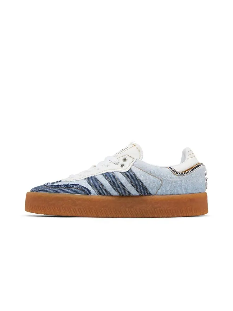Кроссовки adidas atmos x Wmns Sambae Denim — изображение 3 из 6, джинсовый синий