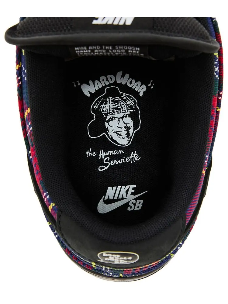 Кроссовки Nardwuar x Nike Dunk Low SB Shanter Hat' — изображение 10 из 11, мульти