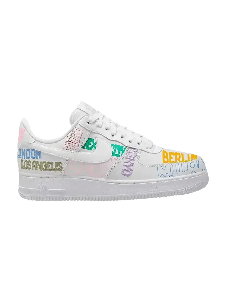 Кроссовки Nike Air Force 1 Low 'World Tour - White' — изображение 1 из 1, белый