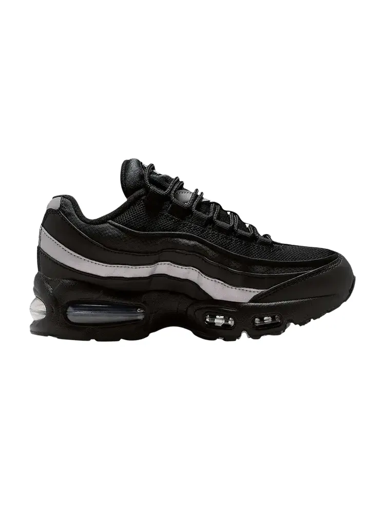 Кроссовки Nike Air Max 95 GS 'Black Metallic Silver' — изображение 1 из 1, черный