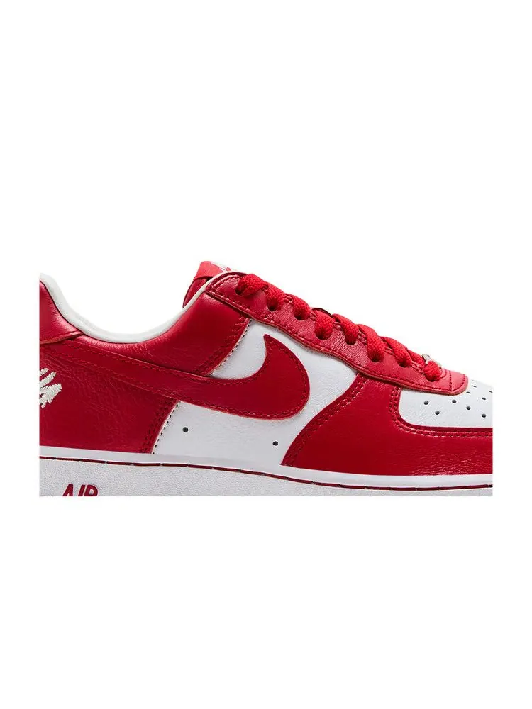 Кроссовки Nike Terror Squad x Air Force 1 Low QS 'University Red' — изображение 3 из 9, белый/красный