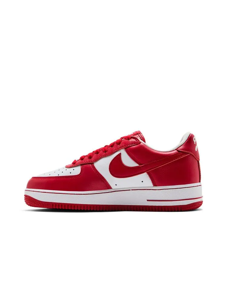 Кроссовки Nike Terror Squad x Air Force 1 Low QS 'University Red' — изображение 4 из 9, белый/красный