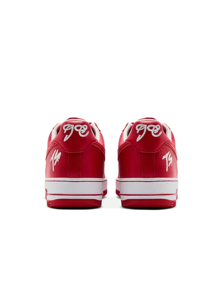 Кроссовки Nike Terror Squad x Air Force 1 Low QS 'University Red' — изображение 7 из 9, белый/красный