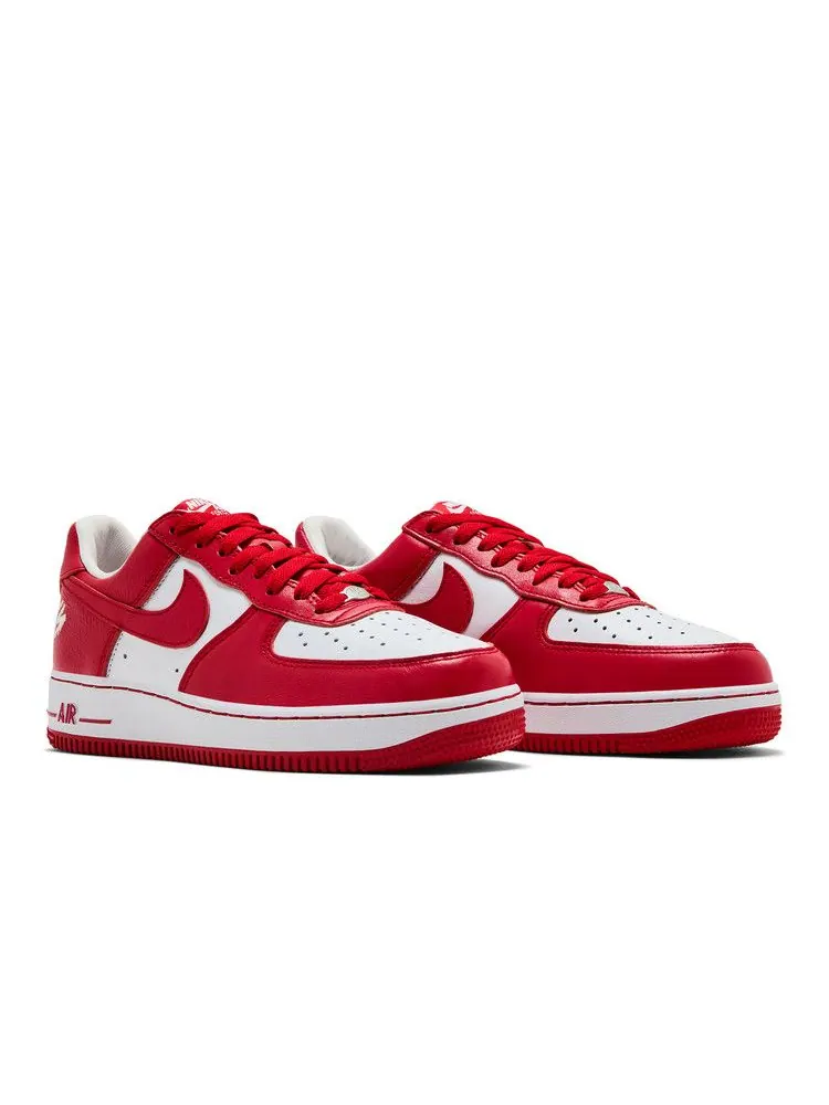 Кроссовки Nike Terror Squad x Air Force 1 Low QS 'University Red' — изображение 9 из 9, белый/красный