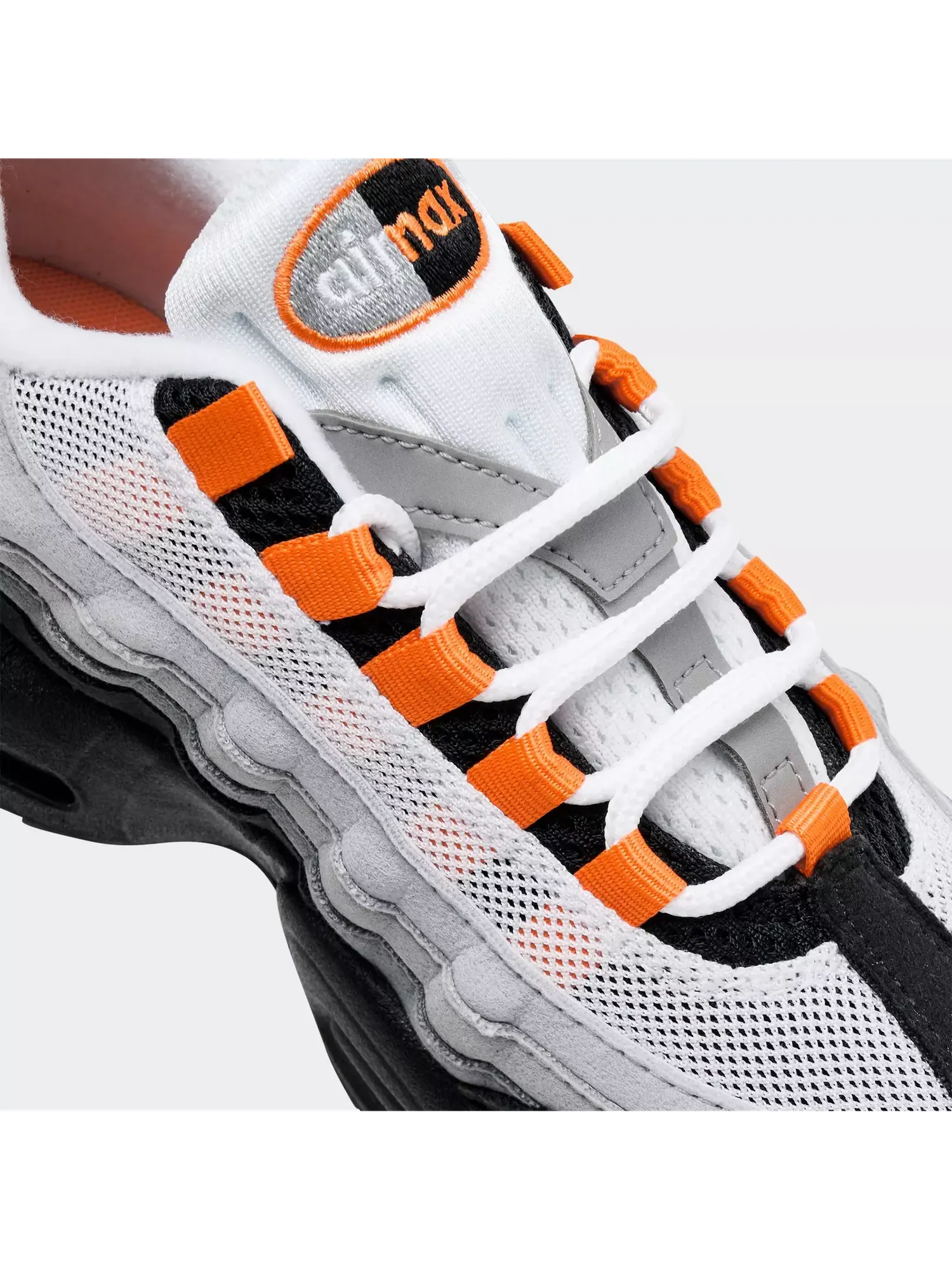 Кроссовки Nike Air Max 95 PS 'Bright Mandarin' 2025 — изображение 3 из 6, черный/серый/яркий