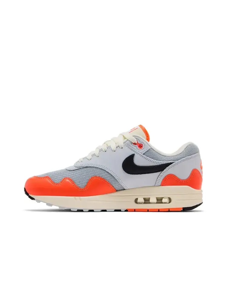 Кроссовки Patta x Nike Air Max 1 'Hyper Crimson' — изображение 3 из 8, белый