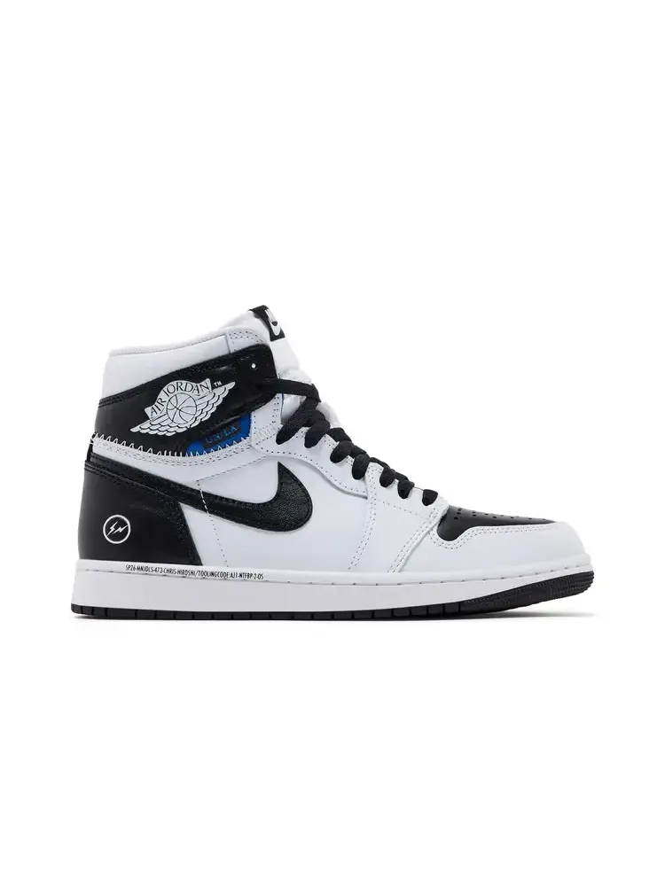Fragment Design x Union LA x Air Jordan 1 Retro High OG SP 'White Black' — изображение 1 из 10, белый