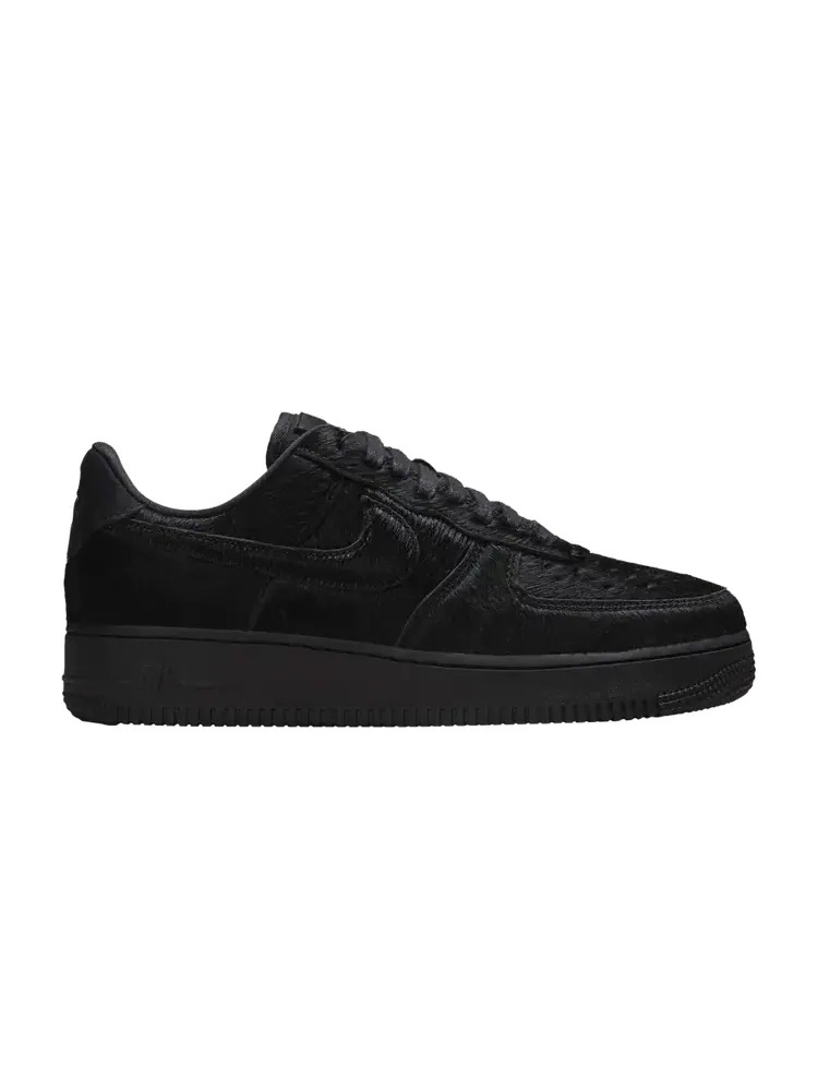 Кроссовки Nike Air Force 1 Low 'Black Pony Hair' — изображение 1 из 1, черный/черный/черный