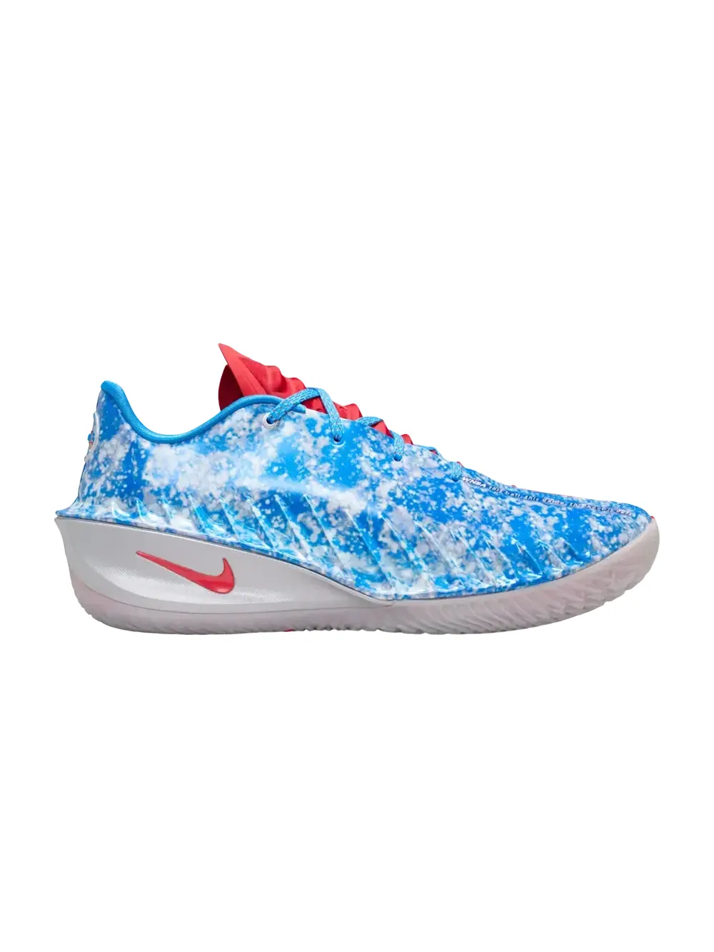 Кроссовки Nike GT Cut 4 EP — изображение 1 из 1, светлый синий/красный