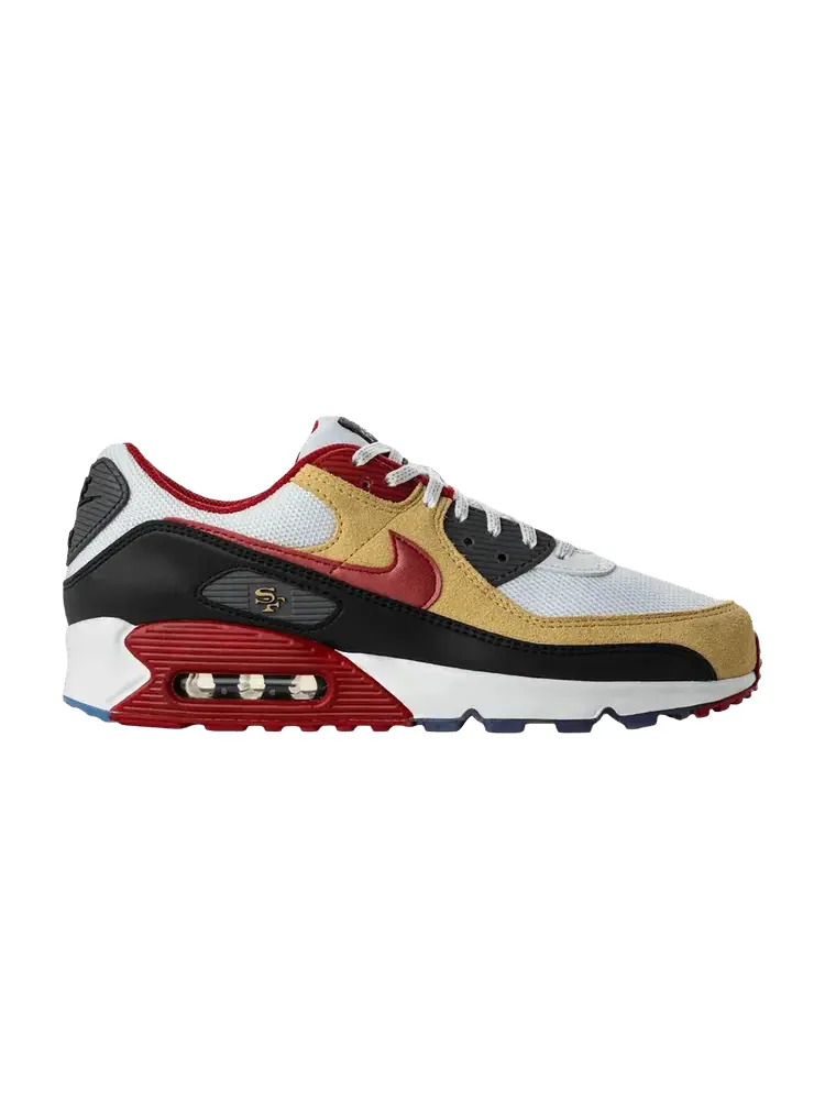 Кроссовки Nike Air Max 90 'San Francisco 49ers' — изображение 1 из 1, красный