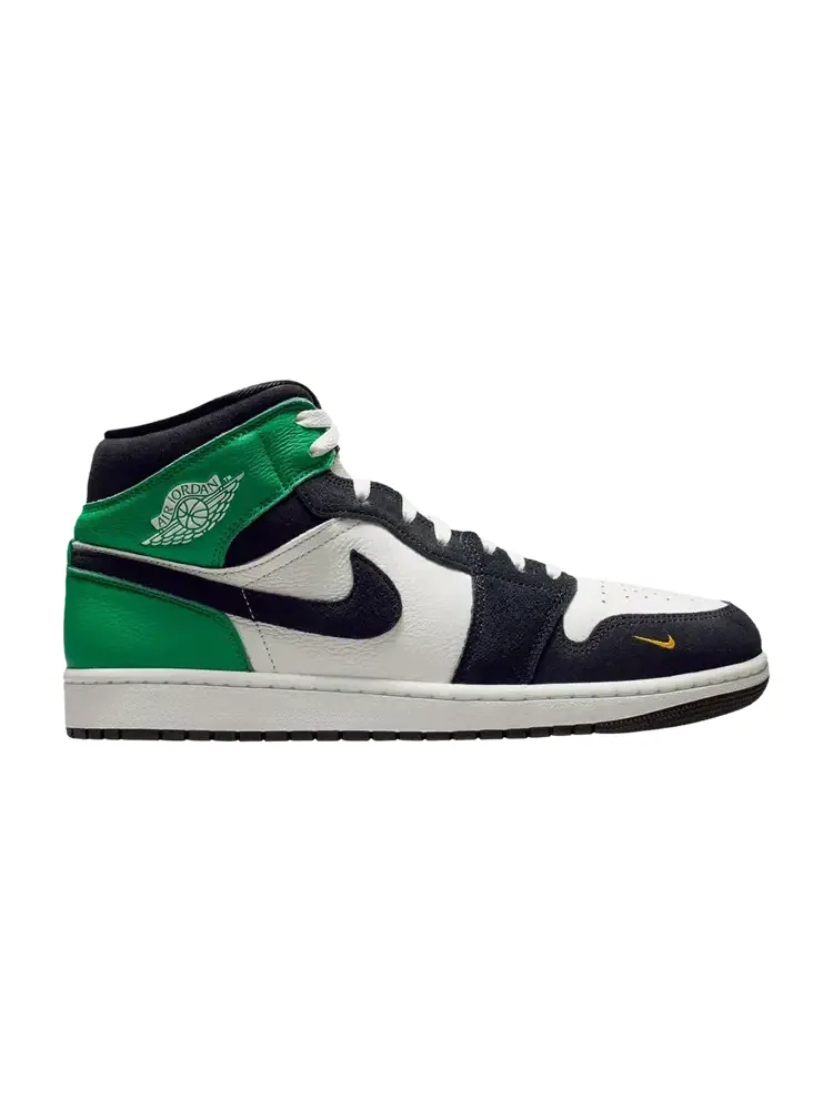 Кеды Air Jordan 1 Mid SE — изображение 1 из 1, зеленый