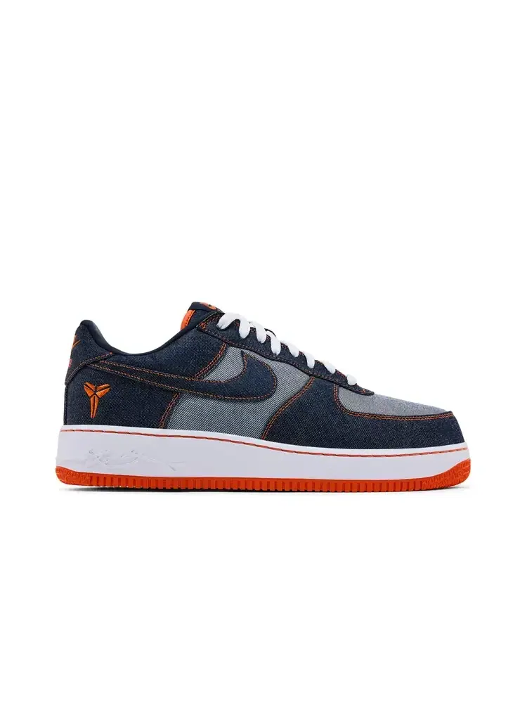 Кроссовки Kobe Bryant x Nike Air Force 1 — изображение 1 из 8, джинсовый синий