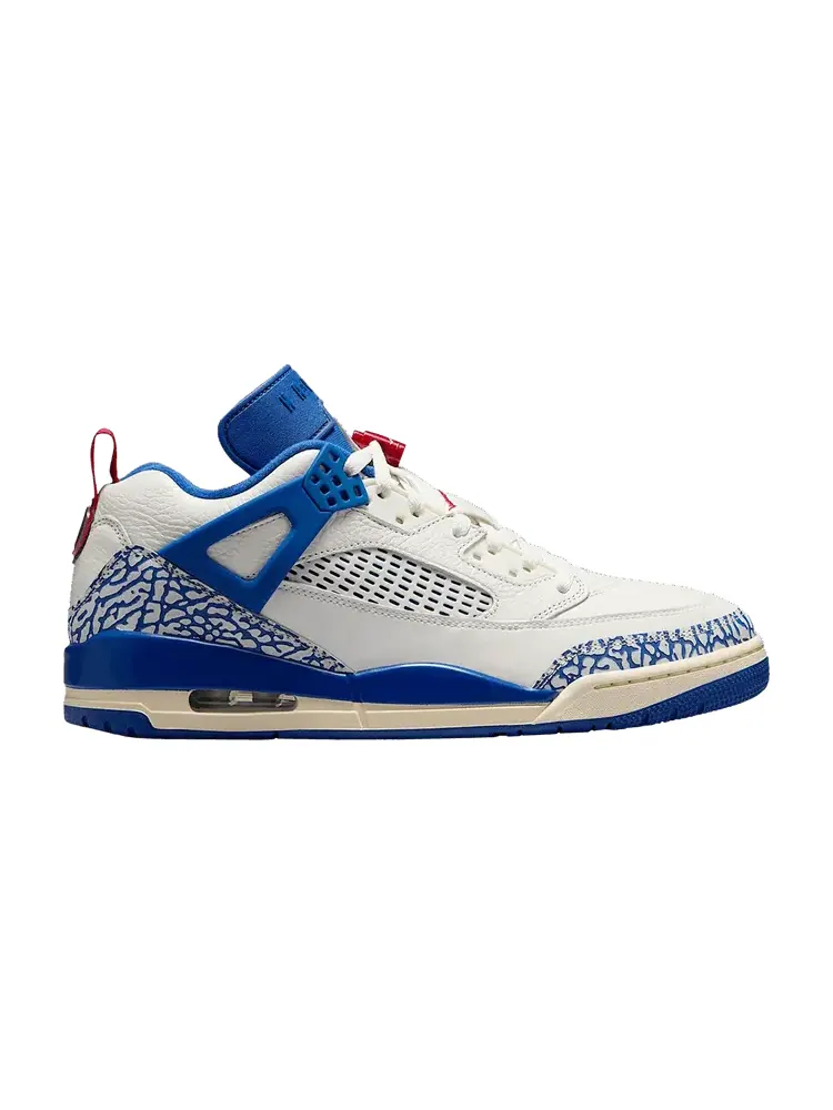 Кроссовки Air Jordan Spizike Low Sail Storm Blue — изображение 1 из 1, бежевый