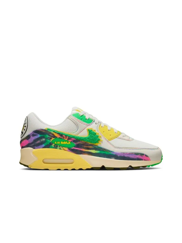 Кроссовки Nike Grateful Dead x University Of Oregon x Air Max 90, Grateful Ducks — изображение 1 из 1, белый