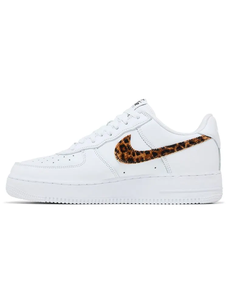 Кроссовки Nike Supreme x GOODENOUGH x Air Force 1 Low 'White Cheetah Print' — изображение 3 из 8, белый