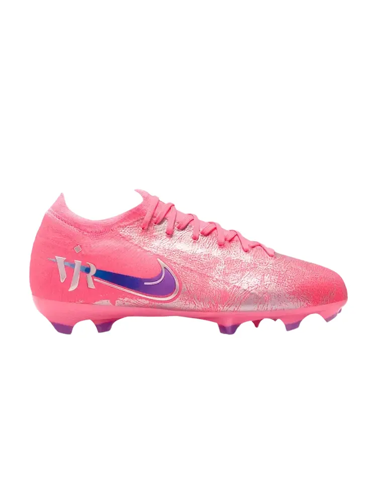 Кроссовки Vini Jr. x Nike Mercurial Vapor 16 Pro FG GS 'Sunset Pulse' — изображение 1 из 1, розовый