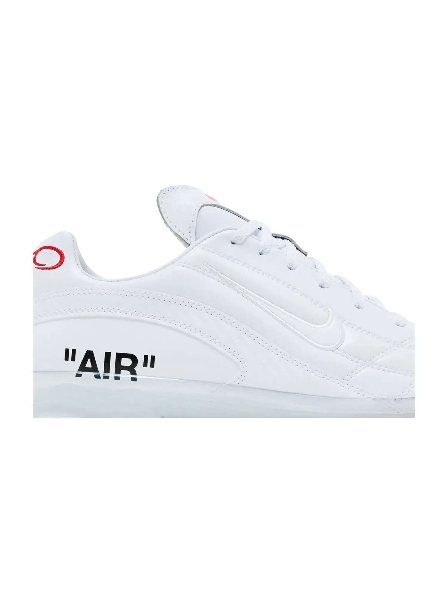Кроссовки Virgil Abloh Archive x Nike Cryoshot Zoom M9 — изображение 2 из 8, белый/красный/черный