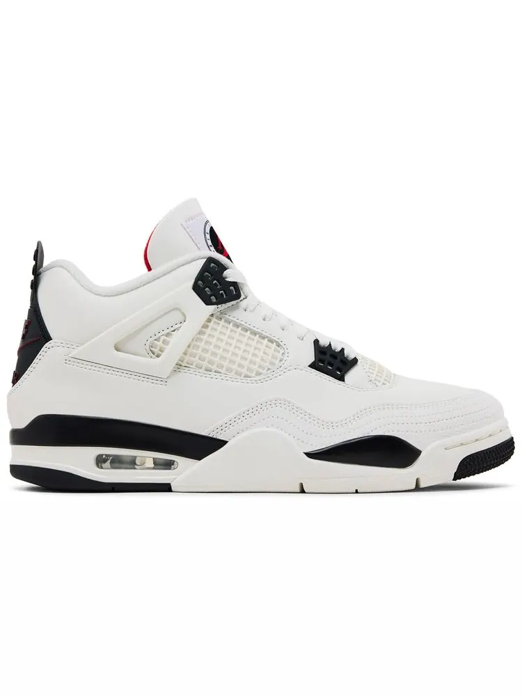 Кроссовки Air Jordan 4 Retro — изображение 1 из 10, белый