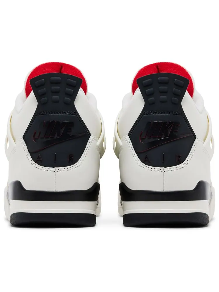 Кроссовки Air Jordan 4 Retro — изображение 6 из 10, белый