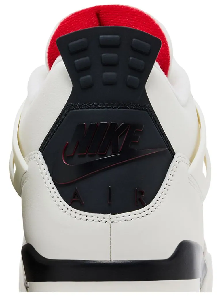 Кроссовки Air Jordan 4 Retro — изображение 7 из 10, белый