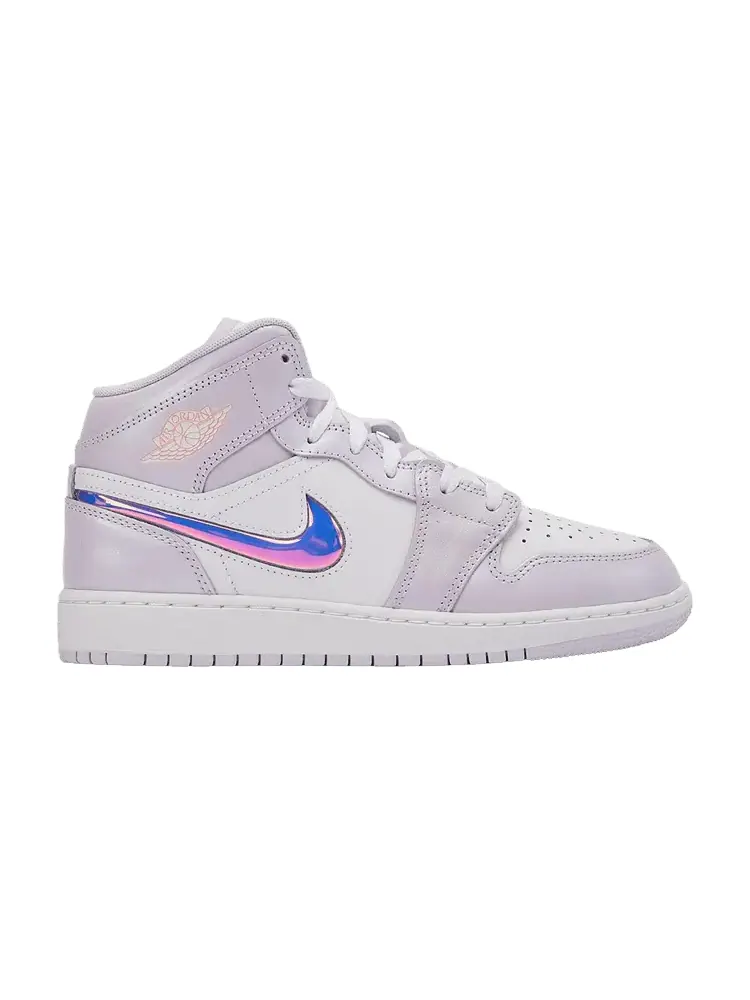 Кроссовки Air Jordan 1 Mid SE GS — изображение 1 из 1, розовый