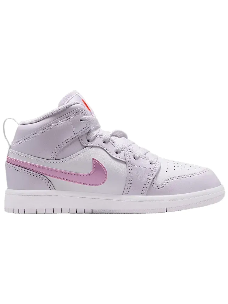 Кроссовки Air Jordan 1 Mid SE PS — изображение 1 из 1, розовый