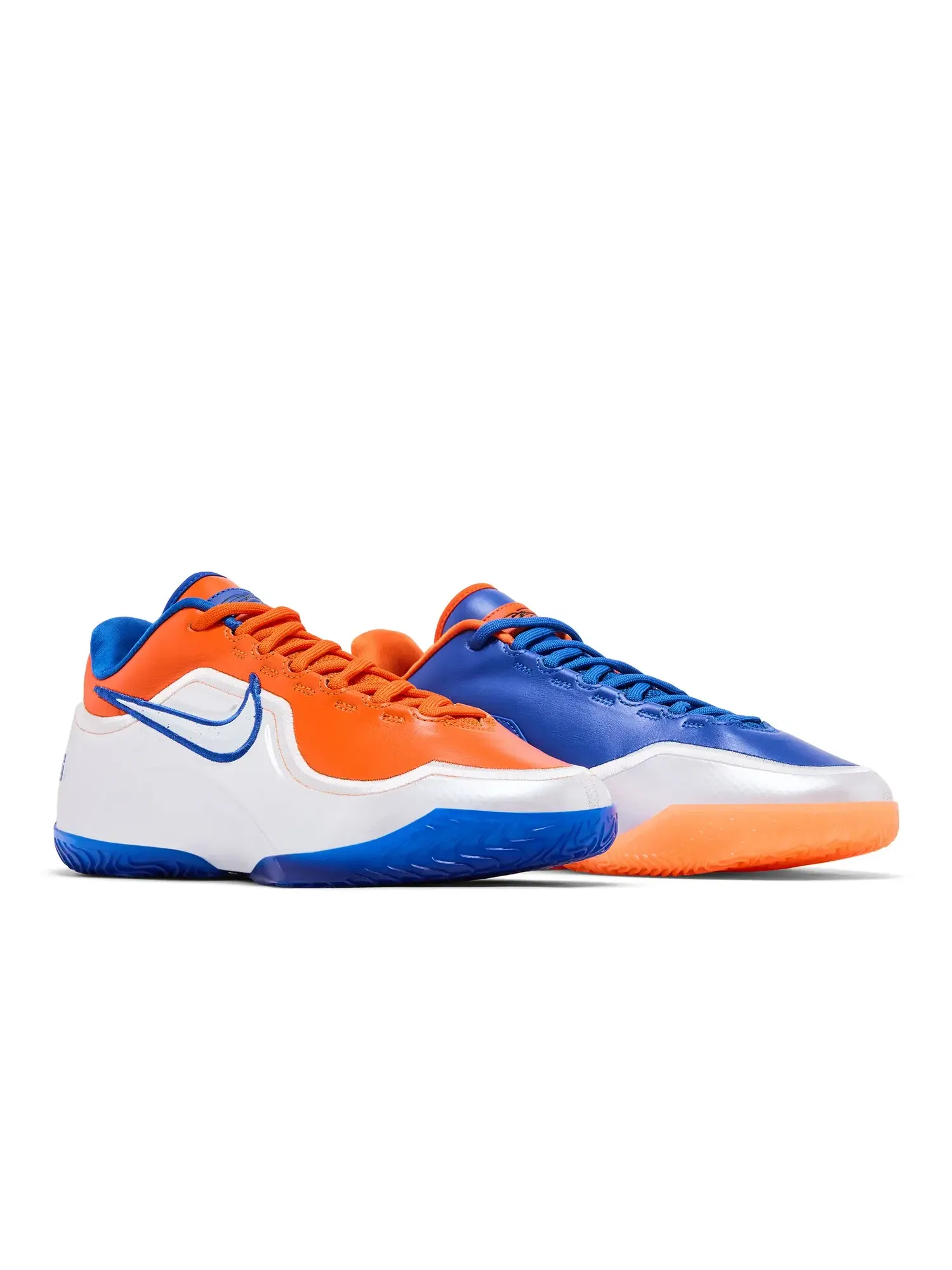 Кроссовки Nike Lebron 23 — изображение 8 из 9, белый-оранжевый