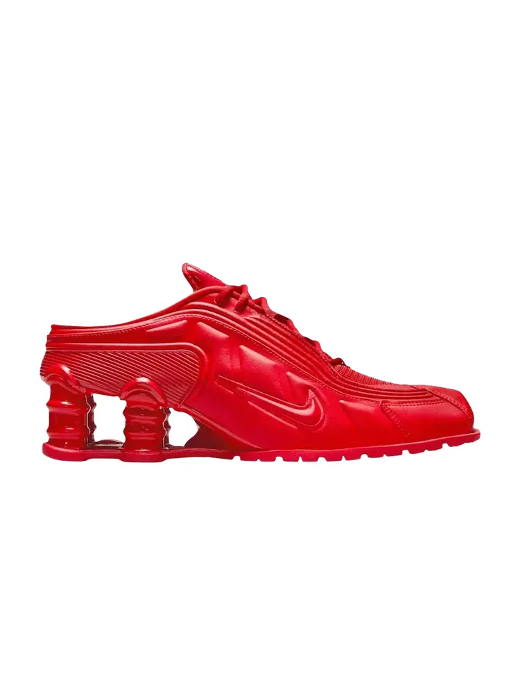 Кроссовки Martine Rose x Nike Wmns Shox Mule MR4 'Fire Red Black' — изображение 1 из 1, красный