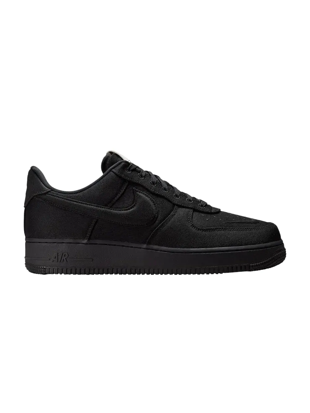 Кроссовки Nike Air Force 1 Black Sail Phantom — изображение 1 из 1, черный