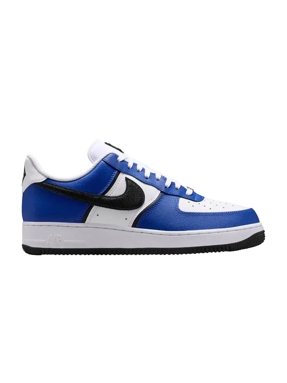 Кроссовки Nike Air Force 1 Low Old Royal Black — изображение 1 из 1, черный/белый/серебристый