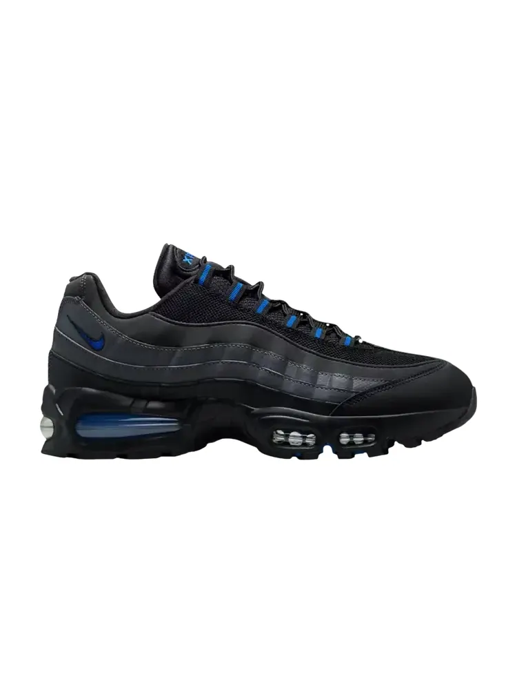 Кроссовки Nike Air Max 95 'Big Bubble - Black Game Royal' — изображение 1 из 1, черный