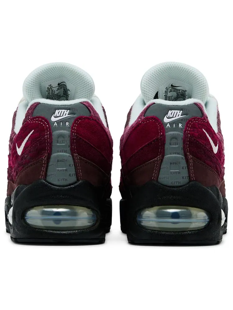 Кроссовки Kith x Nike Air Max 95 GS — изображение 6 из 8, красный