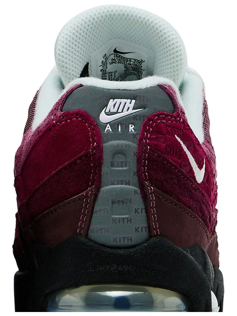 Кроссовки Kith x Nike Air Max 95 GS — изображение 7 из 8, красный