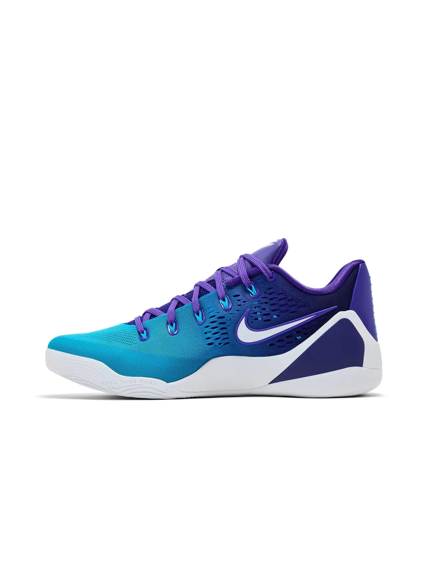 Кроссовки Nike Kobe 9 Elite Low — изображение 3 из 8, фиолетовый/синий/белый