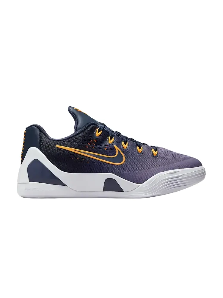 Nike Kobe IX Low EM GS 'Thunder Blue Laser Orange' — изображение 1 из 1, черный