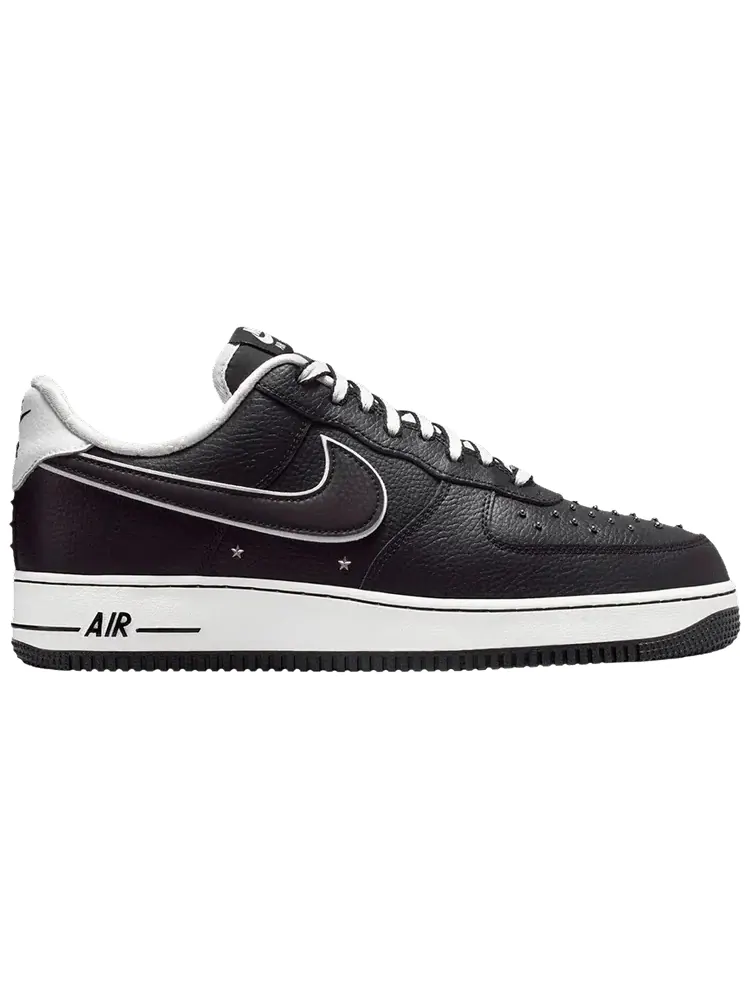 Кроссовки Nike Air Force 1Black White Metallic Dark Grey' — изображение 1 из 1, черный