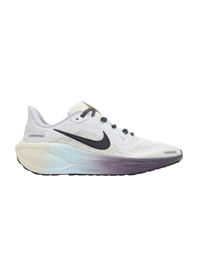 Кроссовки Nike Air Zoom Pegasus 41 GS 'White Dark Raisin Multi Color' — изображение 1 из 1, белый