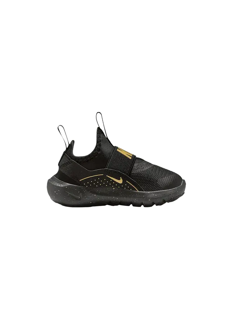 Кроссовки Nike Flex Runner 4 TD 'Black Metallic Gold' — изображение 1 из 1, черный