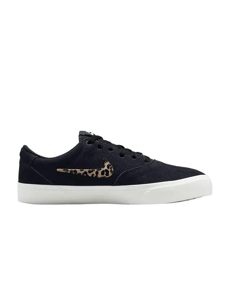 Кроссовки Nike Wmns Charge Suede SE 'Black Leopard' — изображение 1 из 1, черный