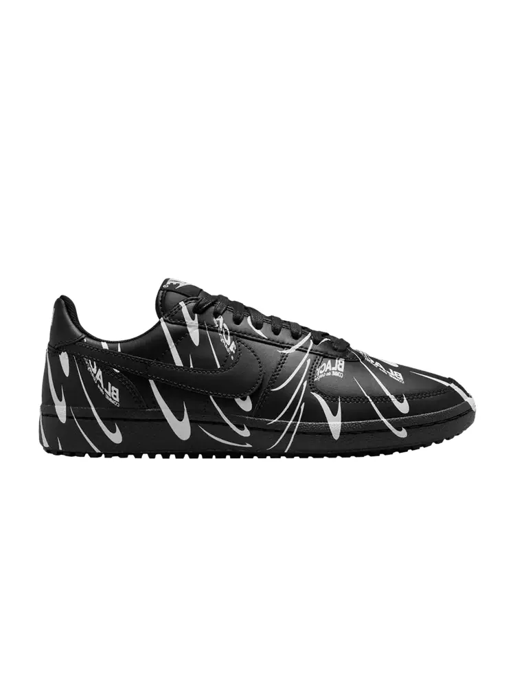 Кроссовки Nike BLACK Comme des Garçons x Wmns Field General 82 'Black White All-Over Print' — изображение 1 из 1