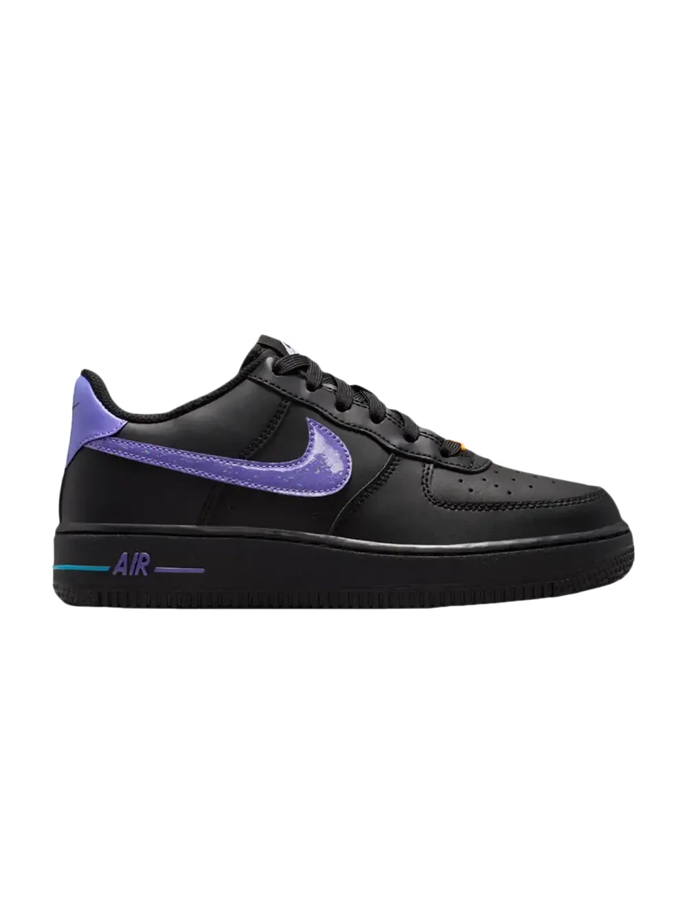 Кроссовки Nike Air Force 1 Low GS — изображение 1 из 1, черный/оранжевый/красный