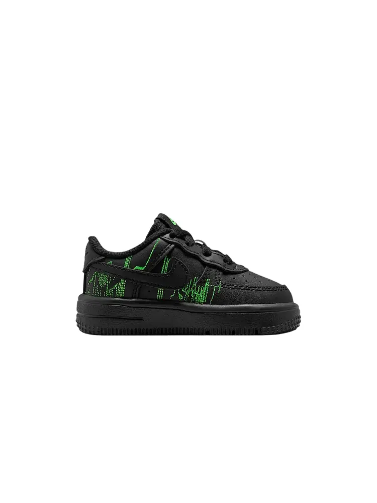 Кроссовки Nike Force 1 Low LV8 TD 'Black Green Strike' — изображение 1 из 1, зеленый
