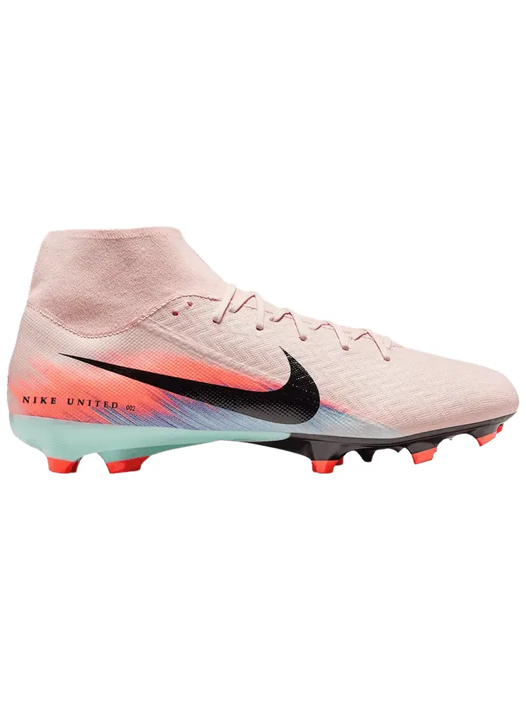Кроссовки Nike United Mercurial Superfly 10 Academy — изображение 1 из 1, розовый