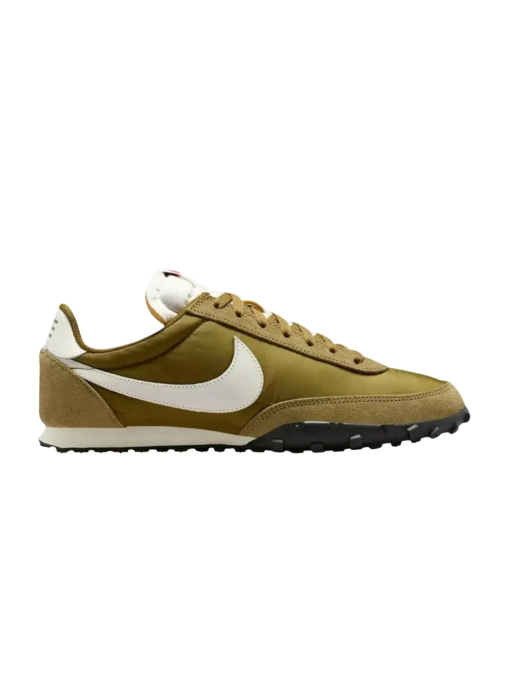 Кроссовки Nike Waffle Racer — изображение 1 из 1, оливковый////черный